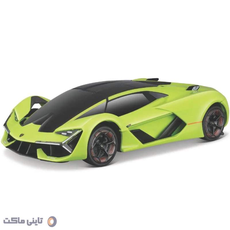 ماکت ماشین Lamborghini Terzo Millennio برند Bburago سبز