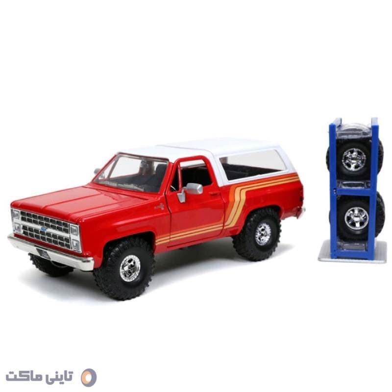 ماکت ماشین شورلت بلیزر (Chevrolet Blazer 1980) برند Jada — تصویر ۸
