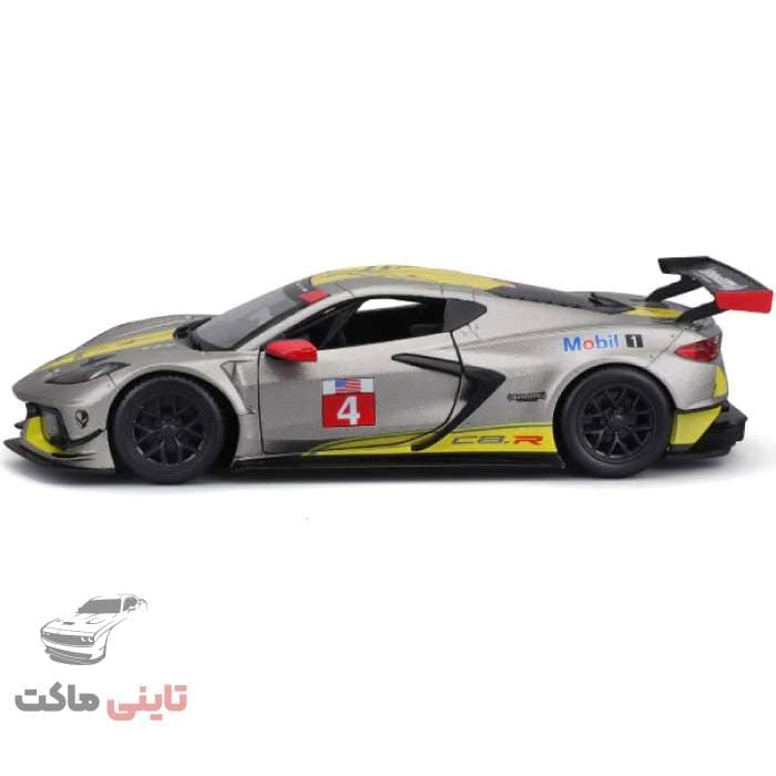 ماکت ماشین شورلت کوروت سی ۸ (Chevrolet Corvette C8) برند Bburago — تصویر ۴