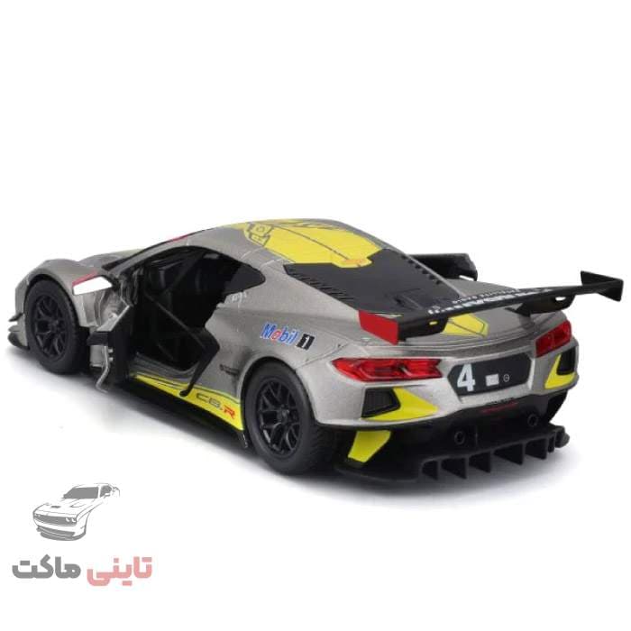 ماکت ماشین شورلت کوروت سی ۸ (Chevrolet Corvette C8) برند Bburago — تصویر ۸