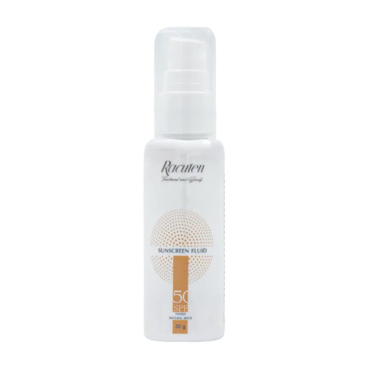 فلوئید ضد آفتاب رنگی SPF 50 راکوتن بدون چربی ۵۰گرم