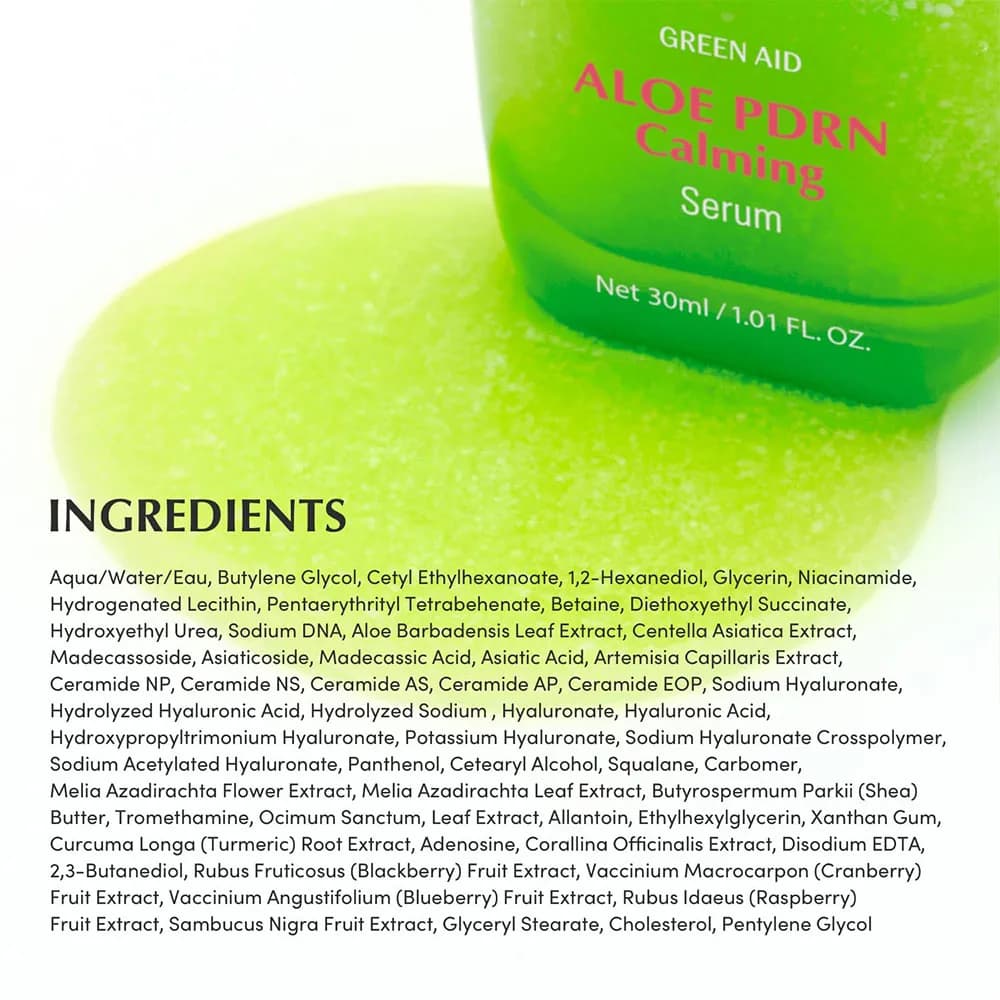 سرم آلوئه ورا و PDRN ترمیم و احیا اکوال بری EQQUALBERRY Aloe PDRN Calming Serum — تصویر ۴