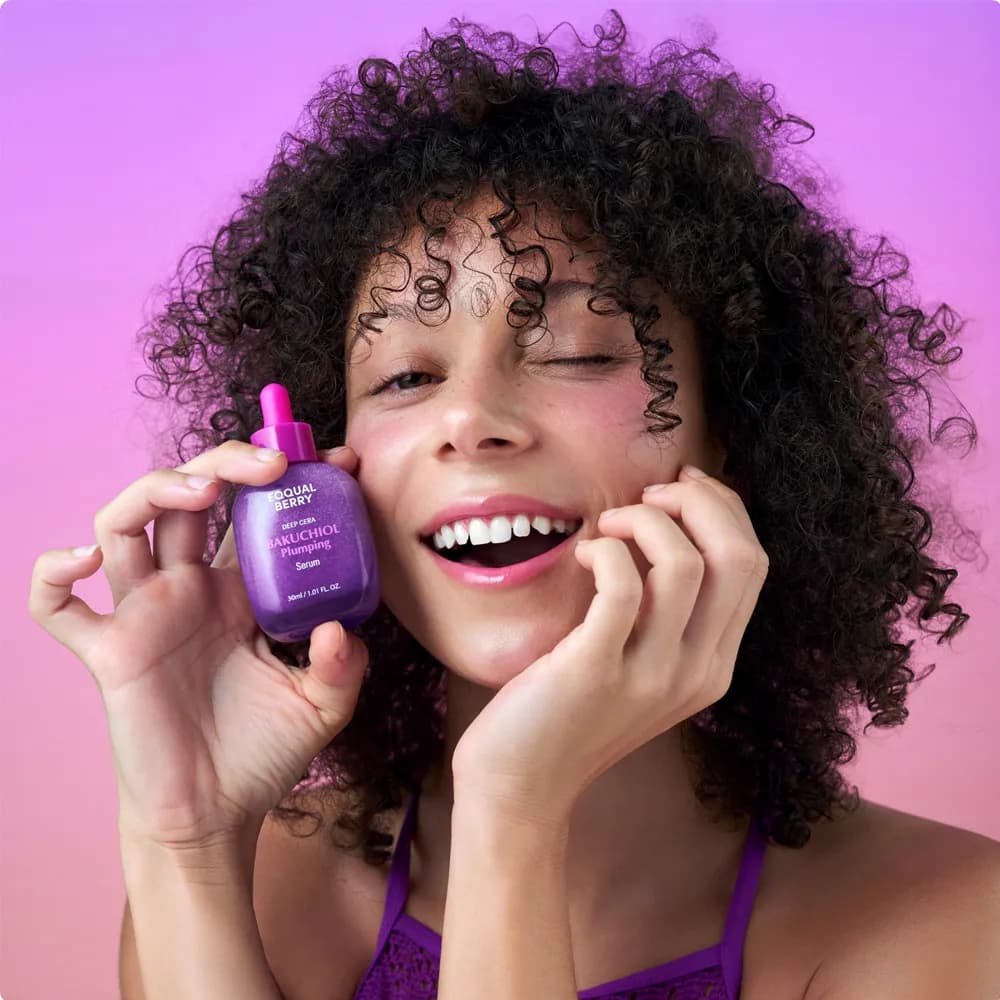 سرم باکوچیول و پپتید آکوال بری EQQUALBERRY Bakuchiol Plumping Serum — تصویر ۳