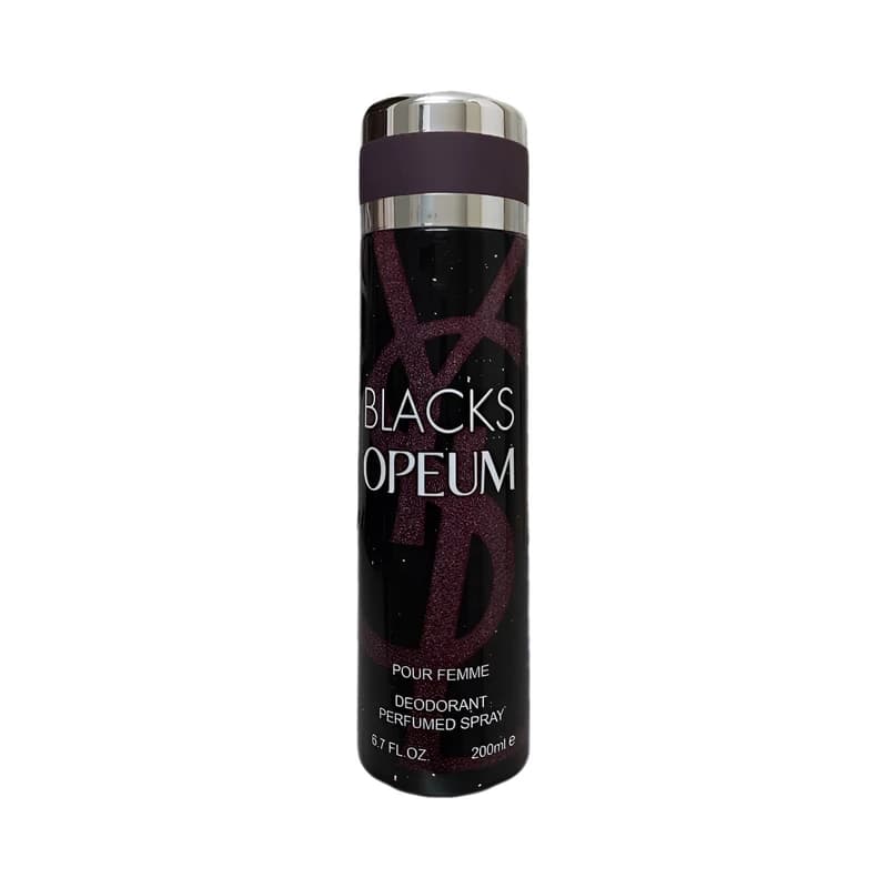 اسپری بدن زنانه بیو استار مدل BLACKS OPEUM حجم 200mL