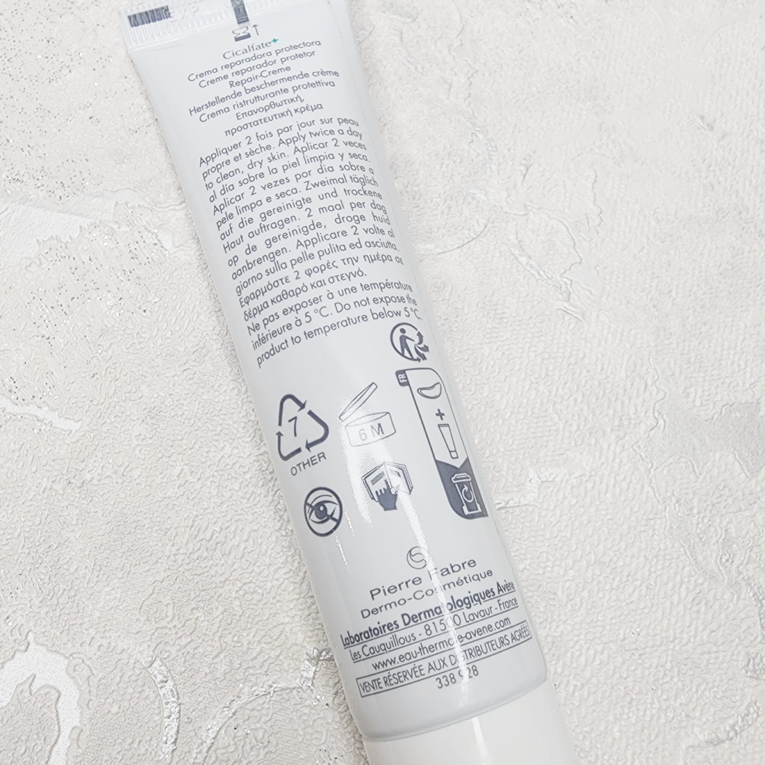 کرم ترمیم کننده Avene مدل + سیکالفیت حجم 40mL — تصویر ۵