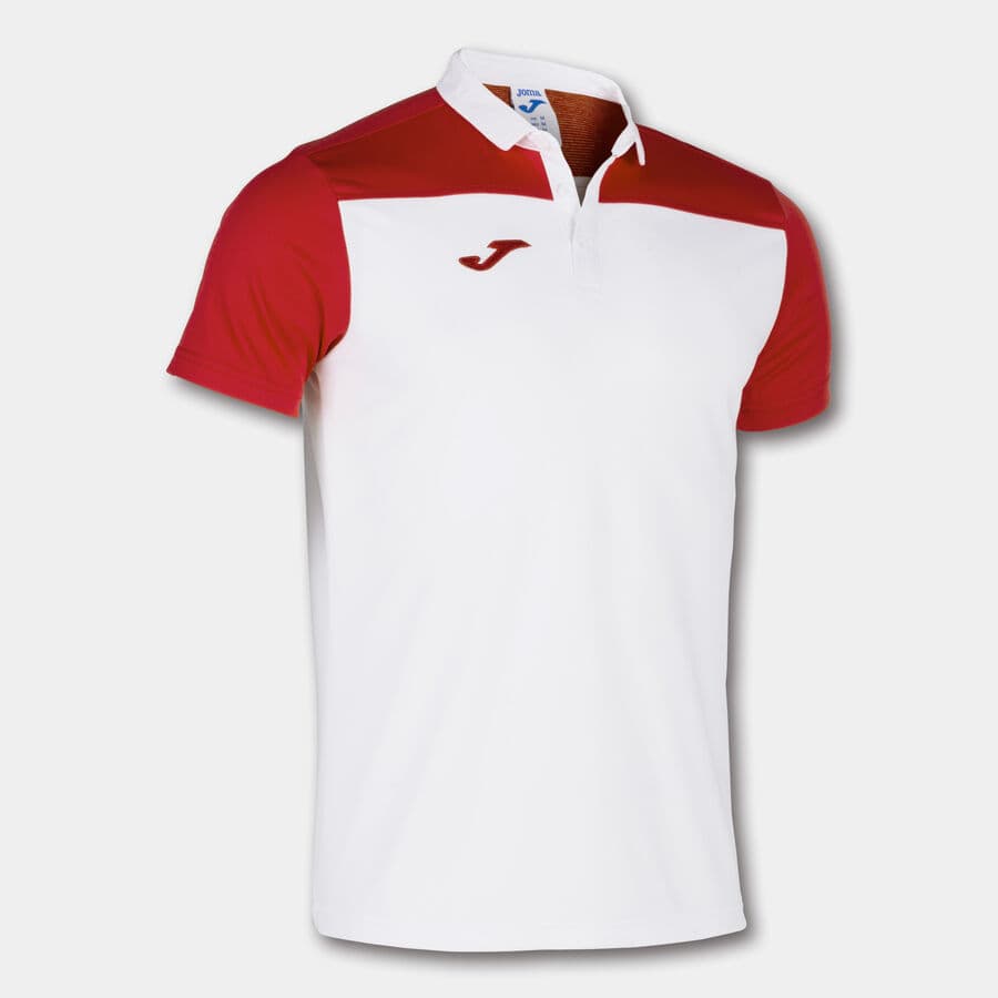 تیشرت ورزشی جوما مدل POLO SHIRT HOBBY II WHITE-RED