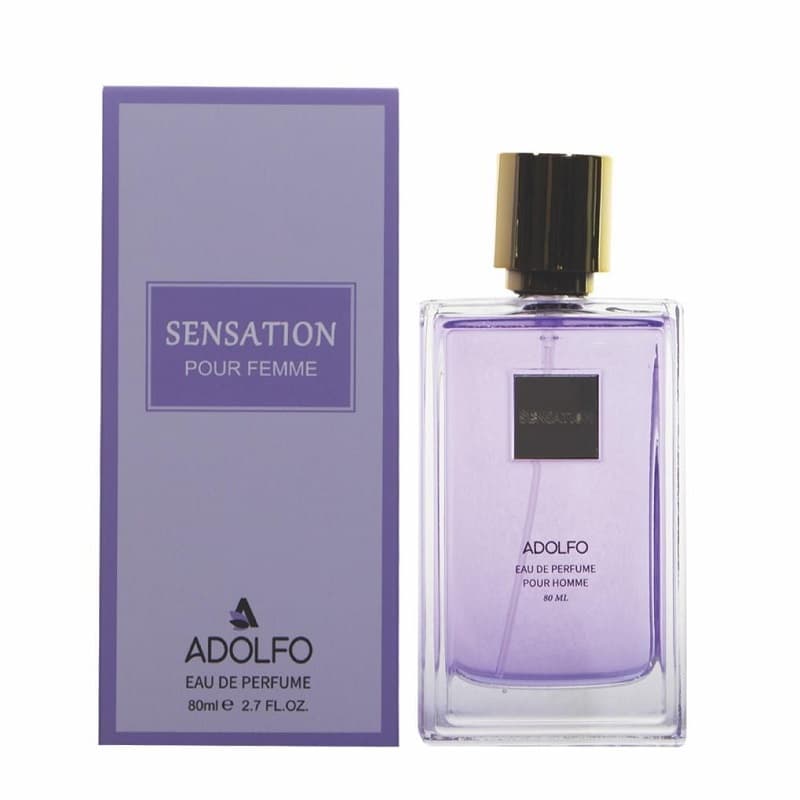 ادکلن زنانه آدولفو مدل sensation حجم 80mL