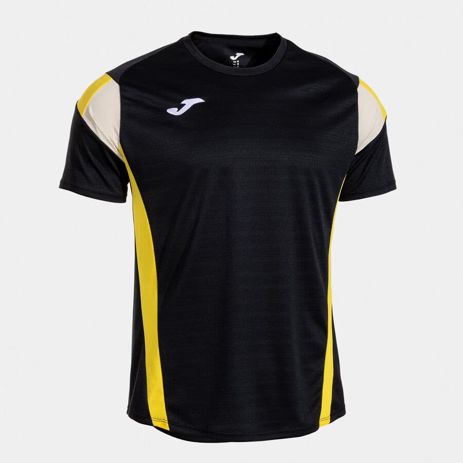 تیشرت ورزشی جوما مدل MONTREAL SHORT SLEEVE T-SHIRT BLACK YELLOW