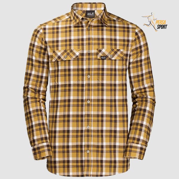 پیراهن مردانه جک ولفسکین BOW VALLEY SHIRT