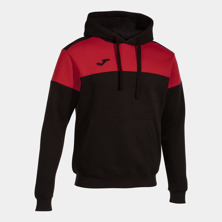 هودی مردانه جوما مدل CREW V HOODIE BLACK RED