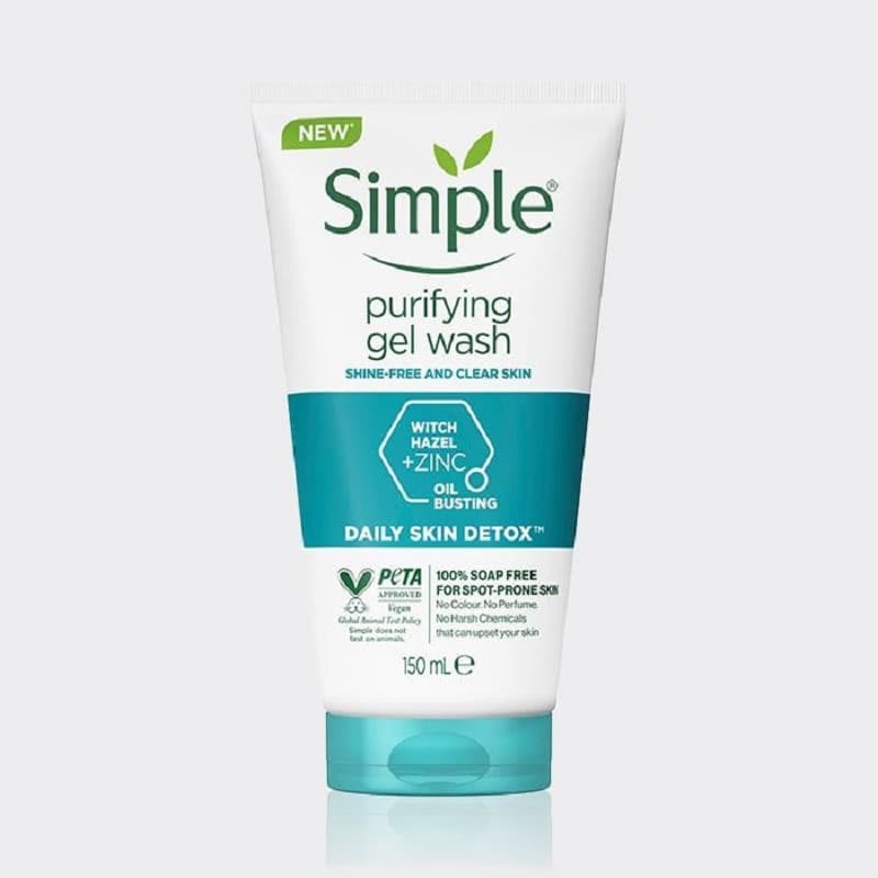 ژل شستشو صورت سیمپل مدل PURIFYING حجم 150mL