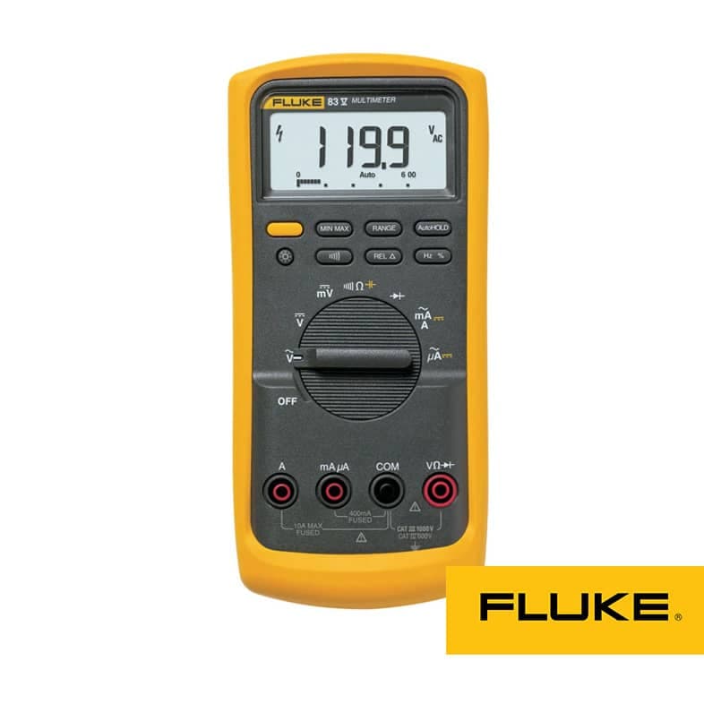 مولتی متر دیجیتال فلوک FLUKE 83V - خرید با دقت بالا