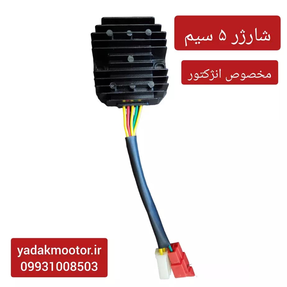 شارژر موتور سیکلت انژکتوری درجه یک — تصویر ۵