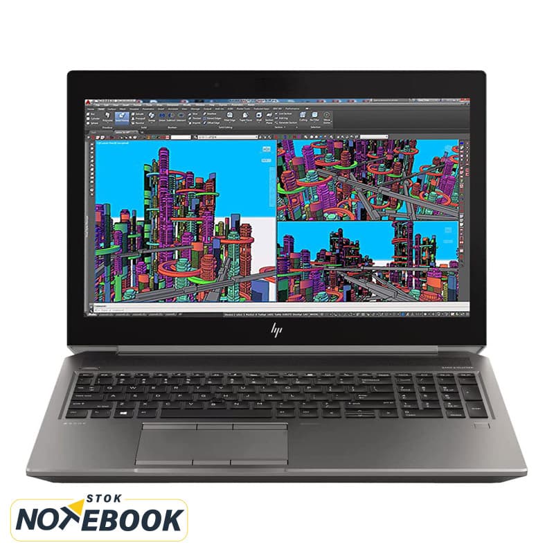 لپ تاپ اچ پی مدل ZBook 15 G6 | i7-9850H/32GB/512GB/6GB RTX 3000/15.6 inch FHD – H — تصویر ۳