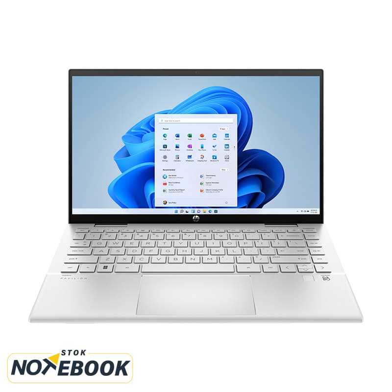 لپ تاپ اچ پی مدل Pavilion 14 | i5-1135G7/16GB/512GB/Intel Iris Xe/14 inch FHD X360 Touch – Z — تصویر ۳