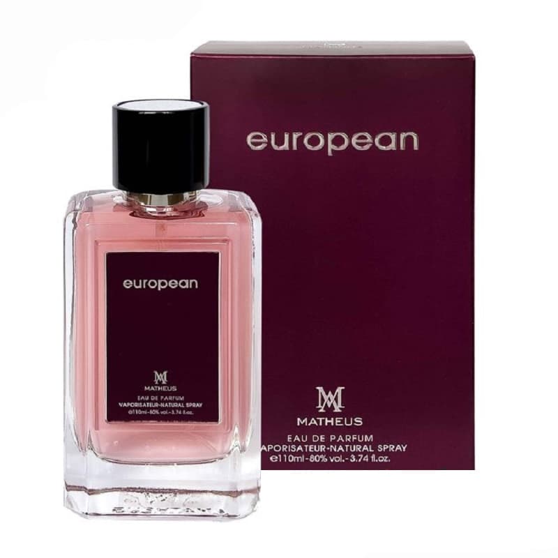 ادکلن زنانه متئوس مدل EUROPEAN حجم 110mL