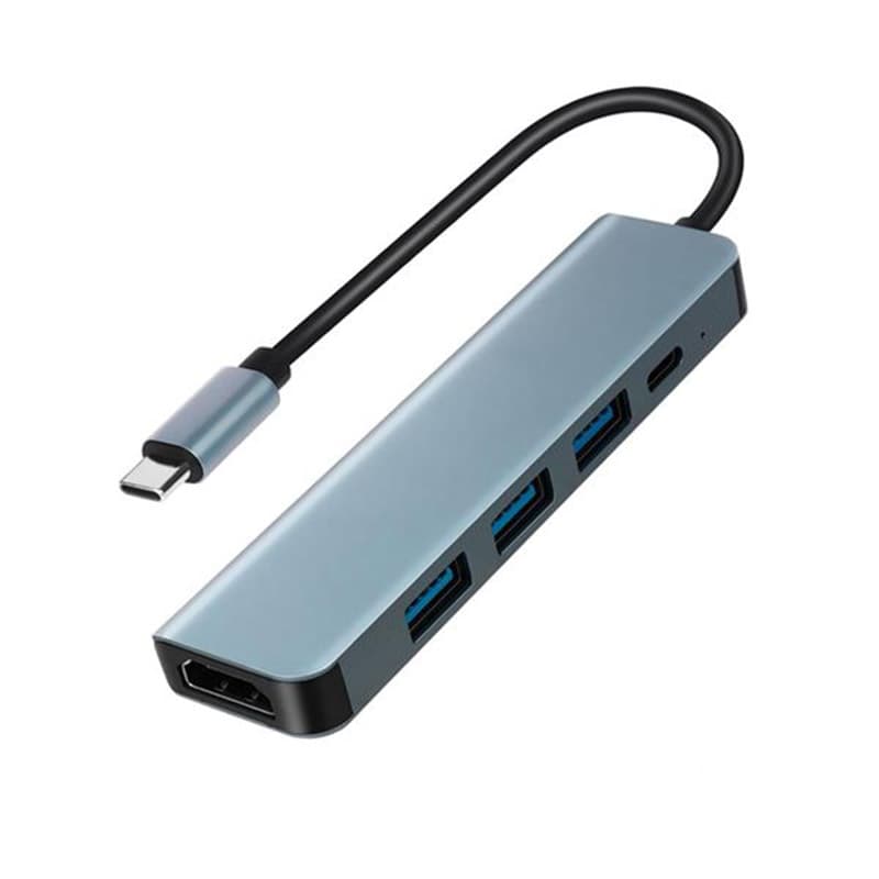 هاب 5 پورت USB-C مدل B0BHSMB7SQ