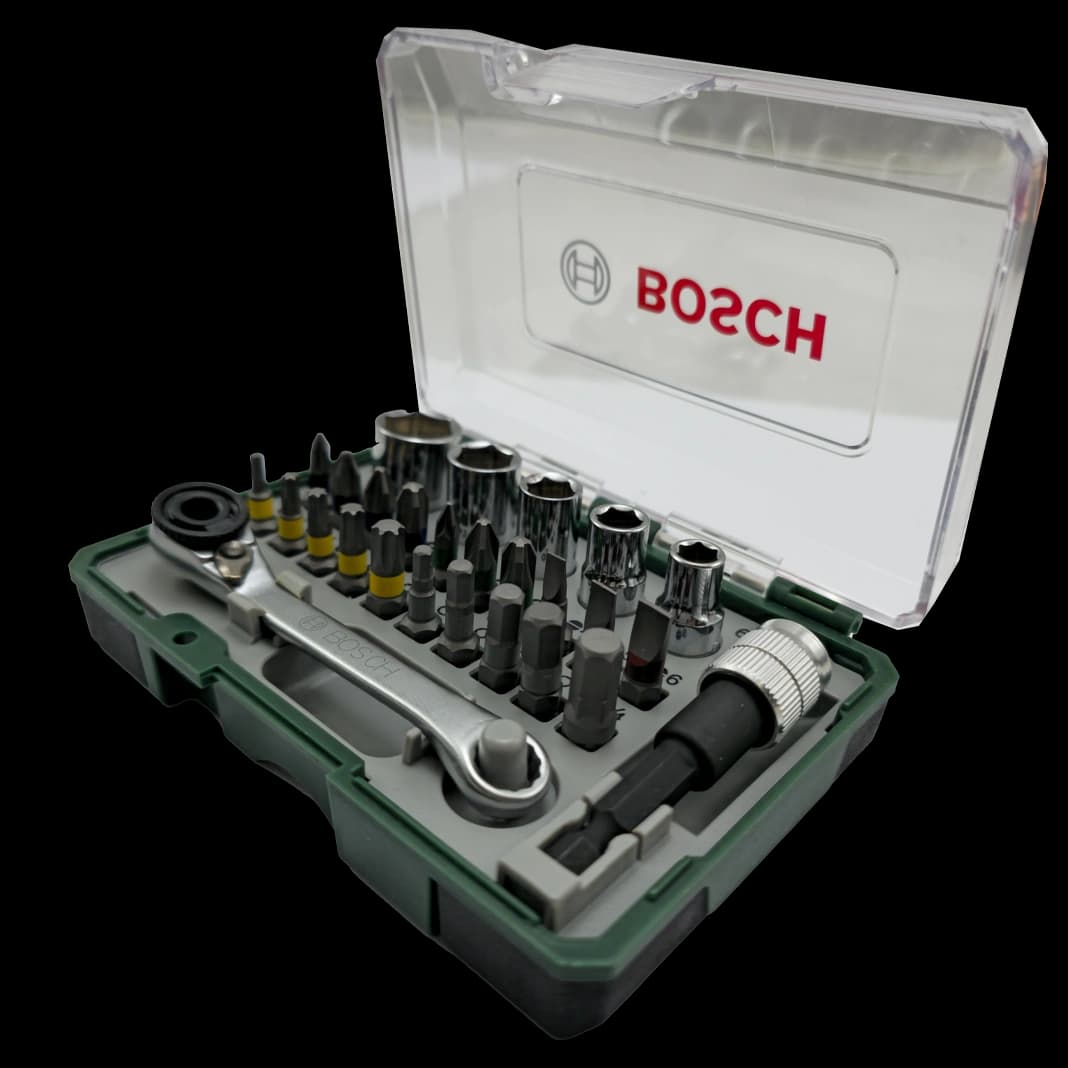 ست نوک پیچ گوشتی و بوکس 27 عددی BOSCH