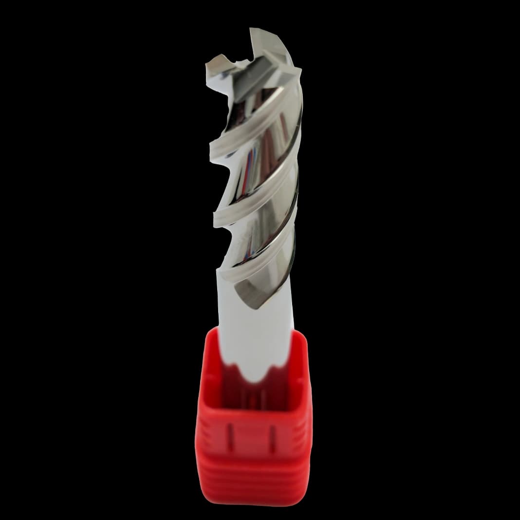 فرز انگشتی 8x8x24x60 سه پر تمام الماس 55HRC SHOKA