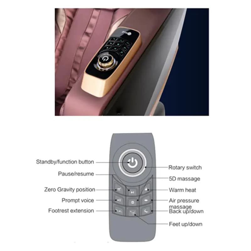 صندلی ماساژور پاورمکس Power Max 8720 — تصویر ۸