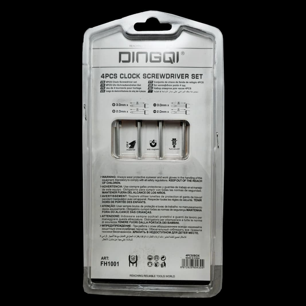 پیچ گوشتی ساعتی 1001 – DINGQI — تصویر ۳