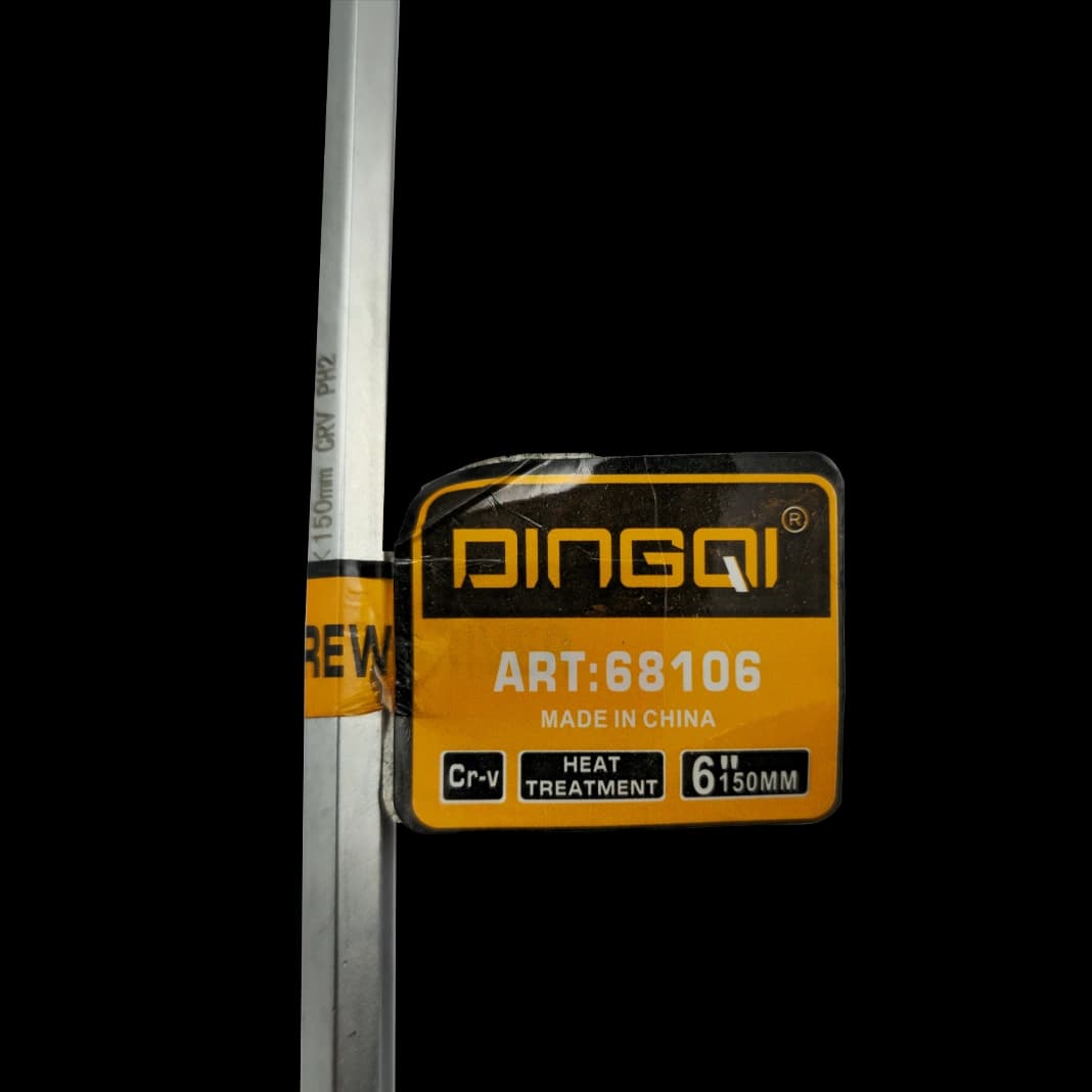 پیچ گوشتی ضربه خور چهار سو 68106 DINGQI — تصویر ۹