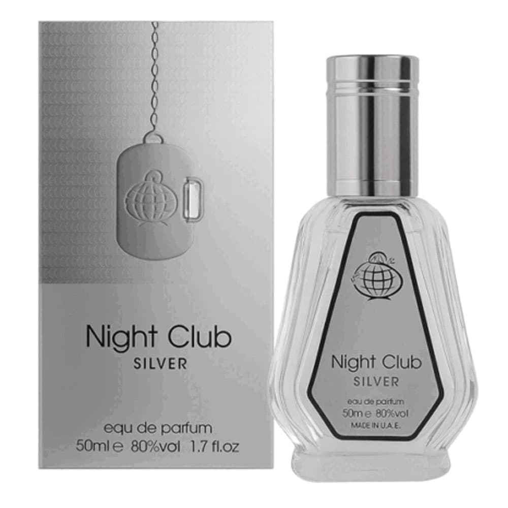 ادوپرفیوم 50 میل نایت کلاب سیلور فرگرانس ورد Night Club Silver Fragrance World