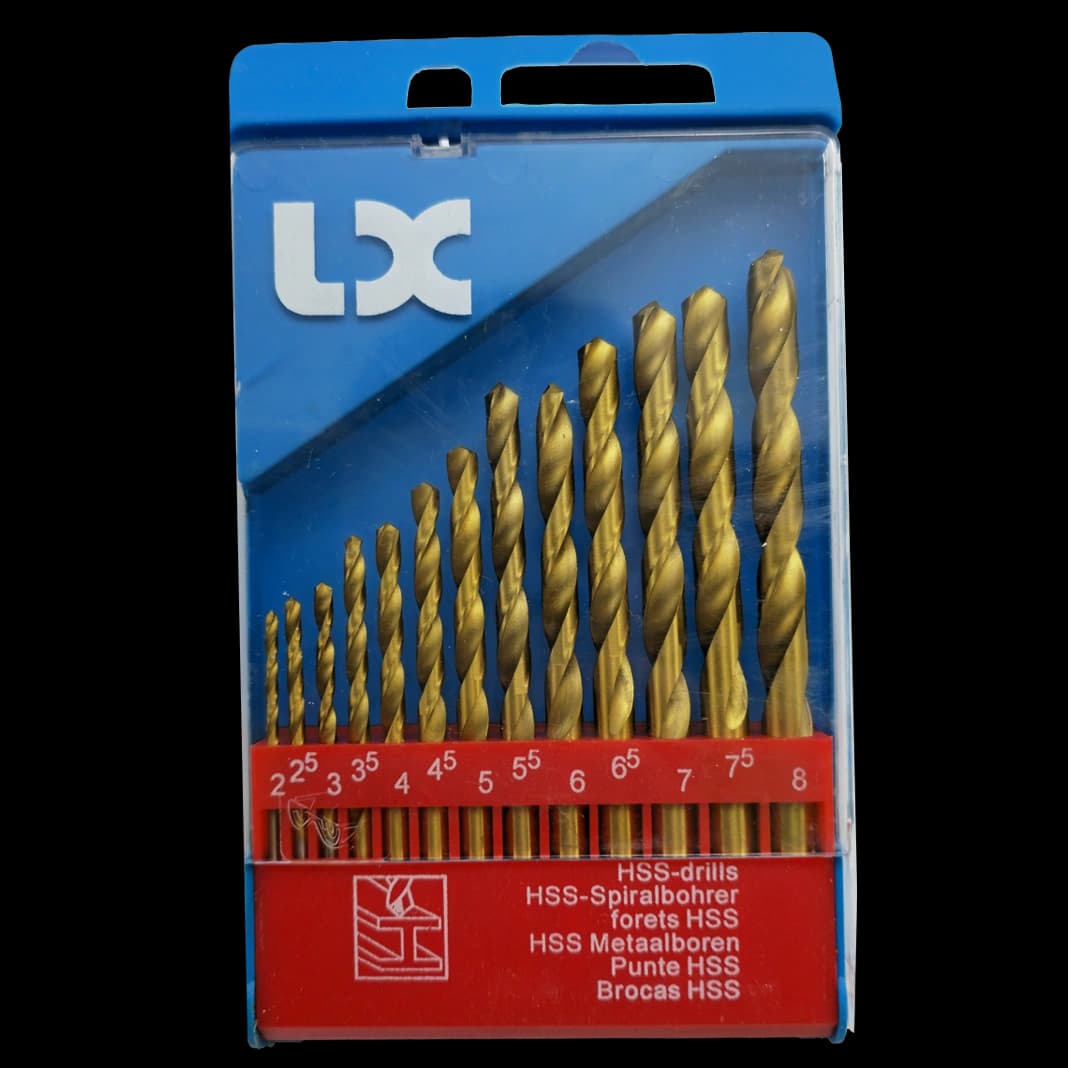 جعبه مته طلایی 2 تا 8 LX