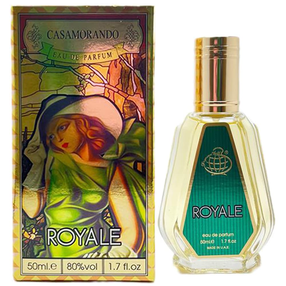 ادوپرفیوم 50 میل کازاموراندو رویال فرگرانس ورد Casamorando Royale Fragrance World