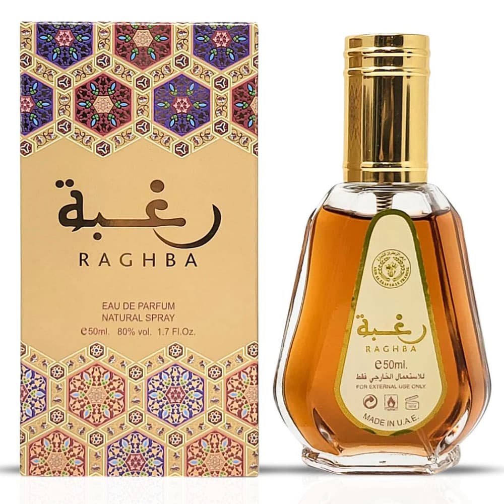 ادوپرفیوم 50 میل رغبه ارض الزعفران Raghba Ard Al Zaafaran