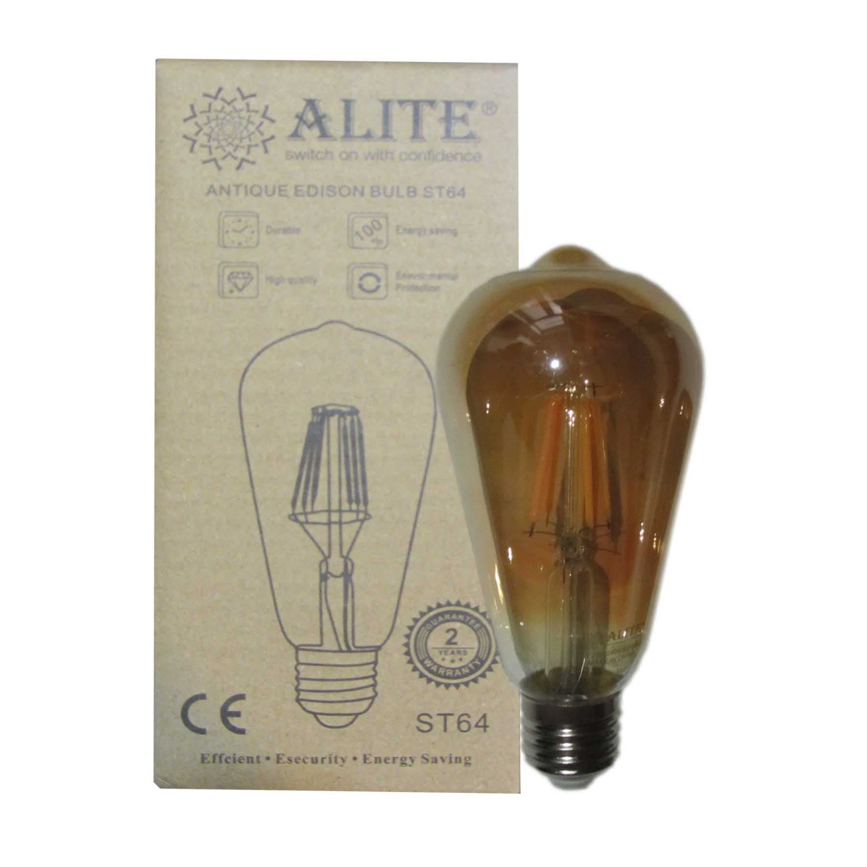 لامپ ادیسونی 4 وات الیت ALITE مدل ST64