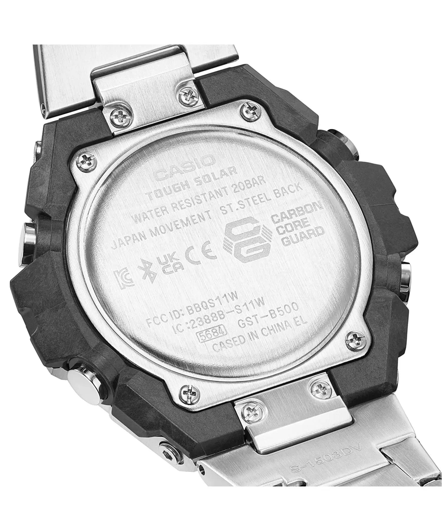ساعت مچی کاسیو جی شاک Casio G-SHOCK GST-B500D-1ADR — تصویر ۱۲