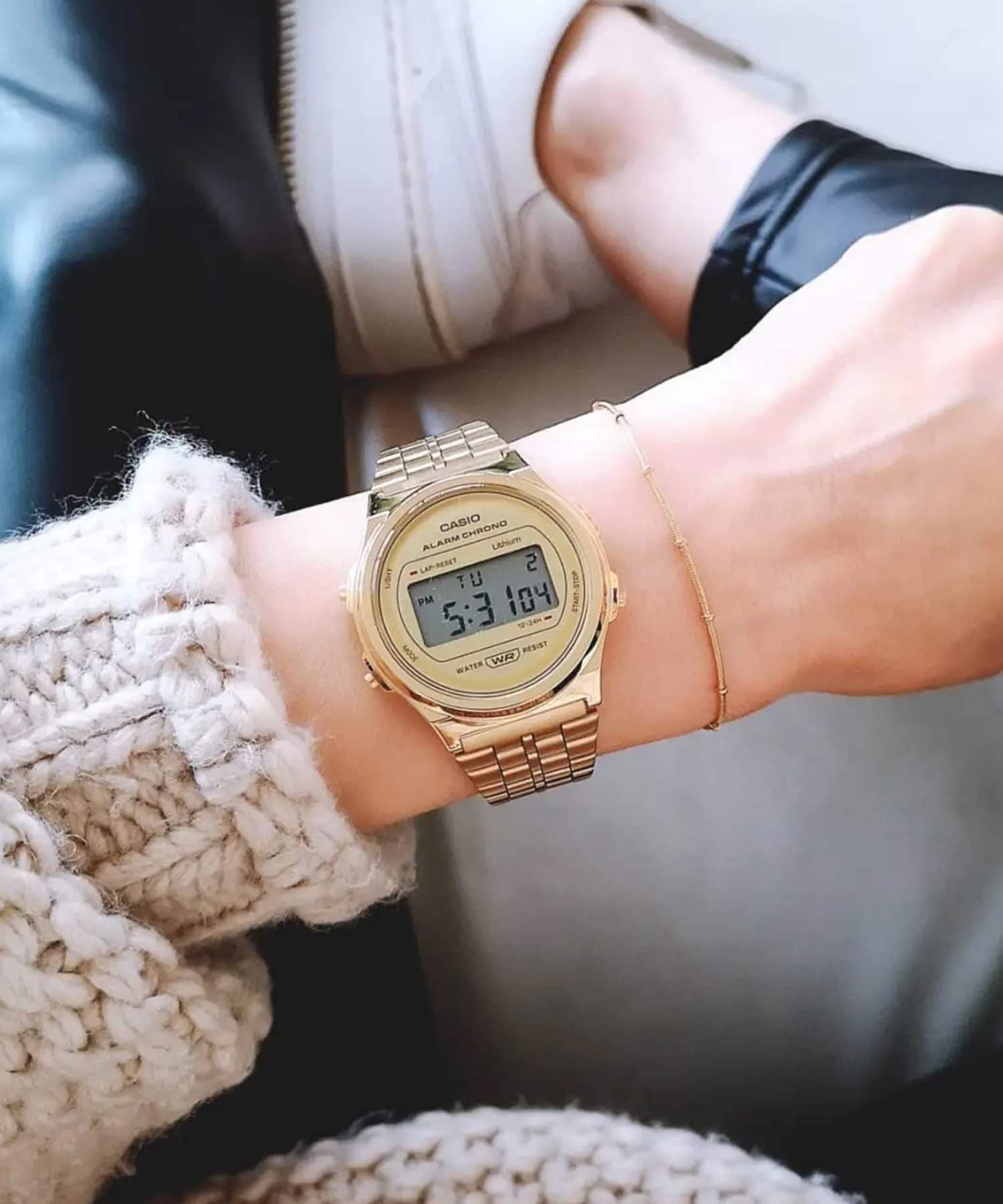 ساعت مچی کاسیو نوستالژی CASIO A171WEG-9ADF — تصویر ۱۱