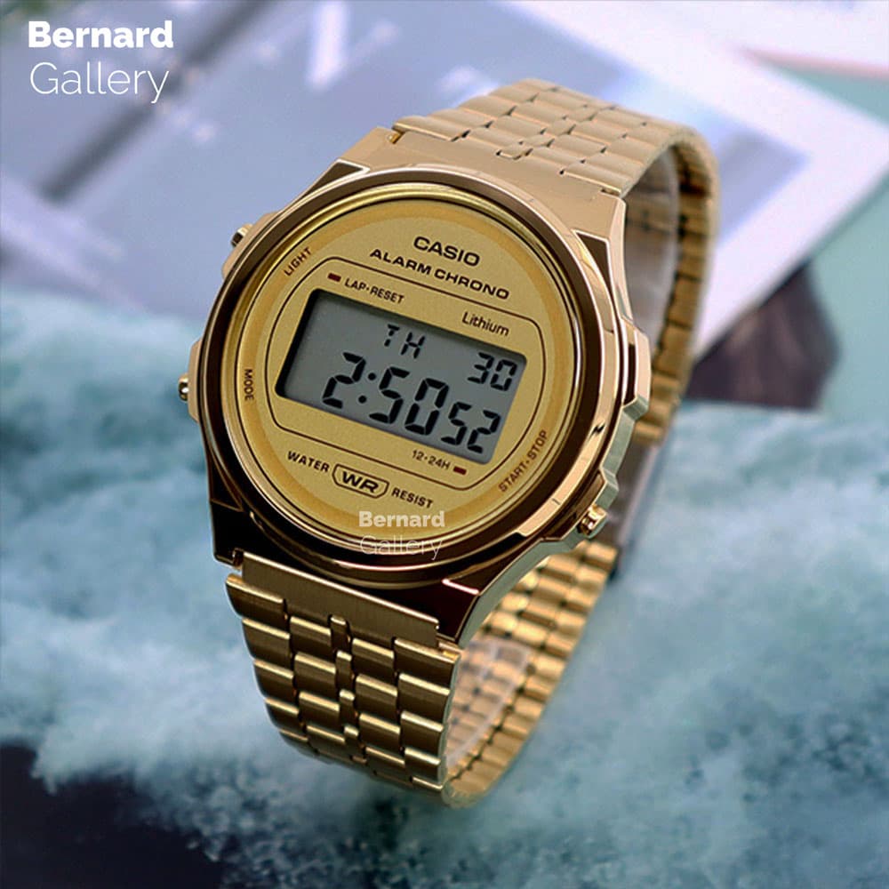 ساعت مچی کاسیو نوستالژی CASIO A171WEG-9ADF — تصویر ۳