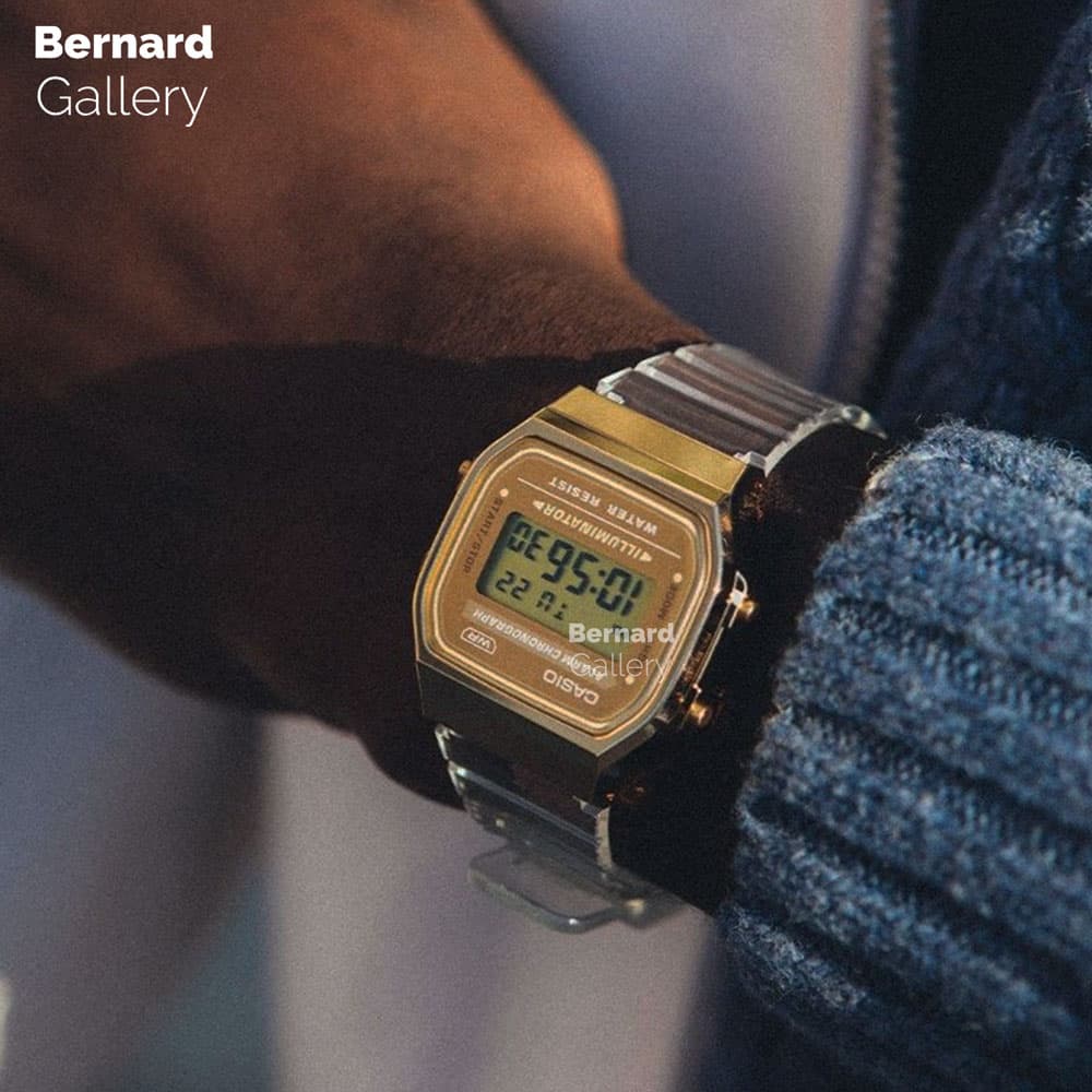 ساعت مچی کاسیو نوستالژی CASIO A168XESG-9ADF — تصویر ۴