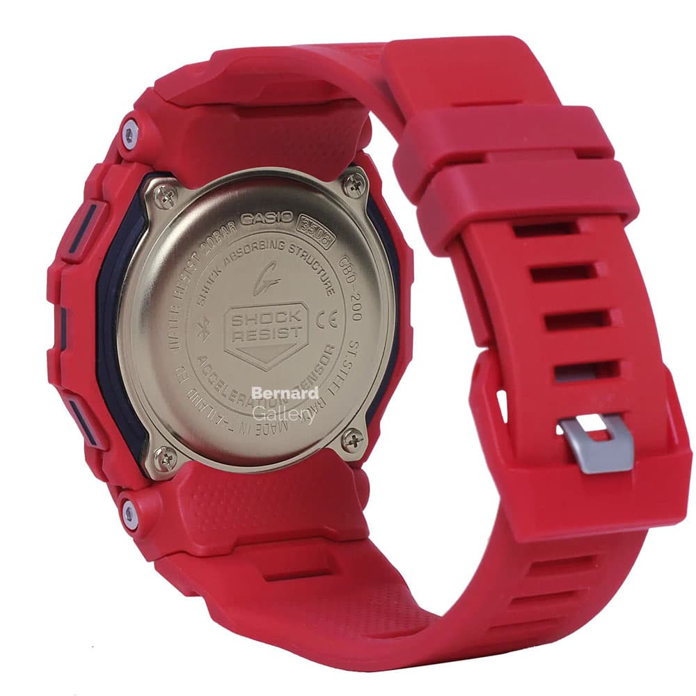ساعت مچی کاسیو جی شاک Casio G-SHOCK GBD-200RD-4DR — تصویر ۸