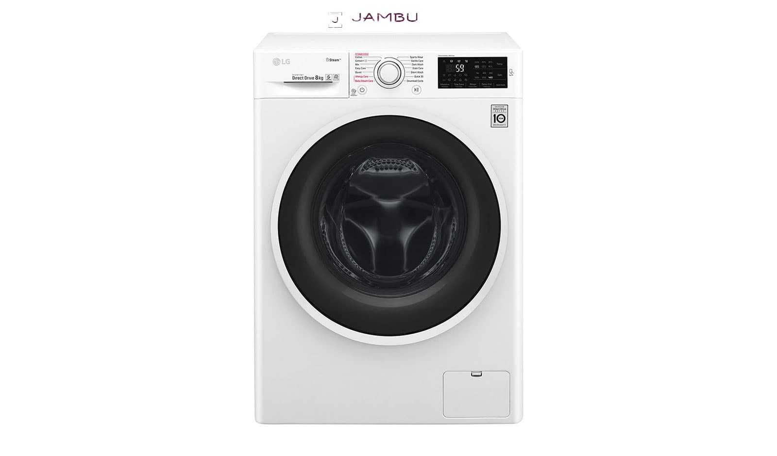 ماشین لباسشویی ال جی مدل WM-845S — تصویر ۲