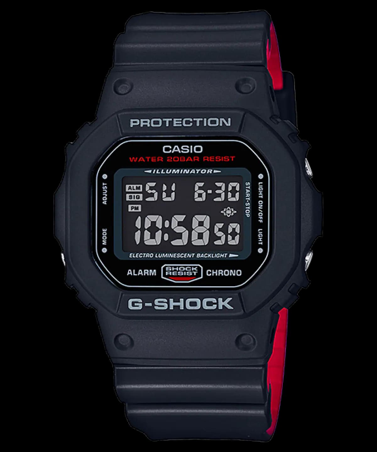 ساعت مچی کاسیو جی شاک Casio G-SHOCK DW-5600HR-1D — تصویر ۱۱