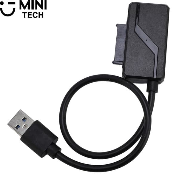 تبدیل مینی ساتا سر کج به USB مینی تک — تصویر ۶