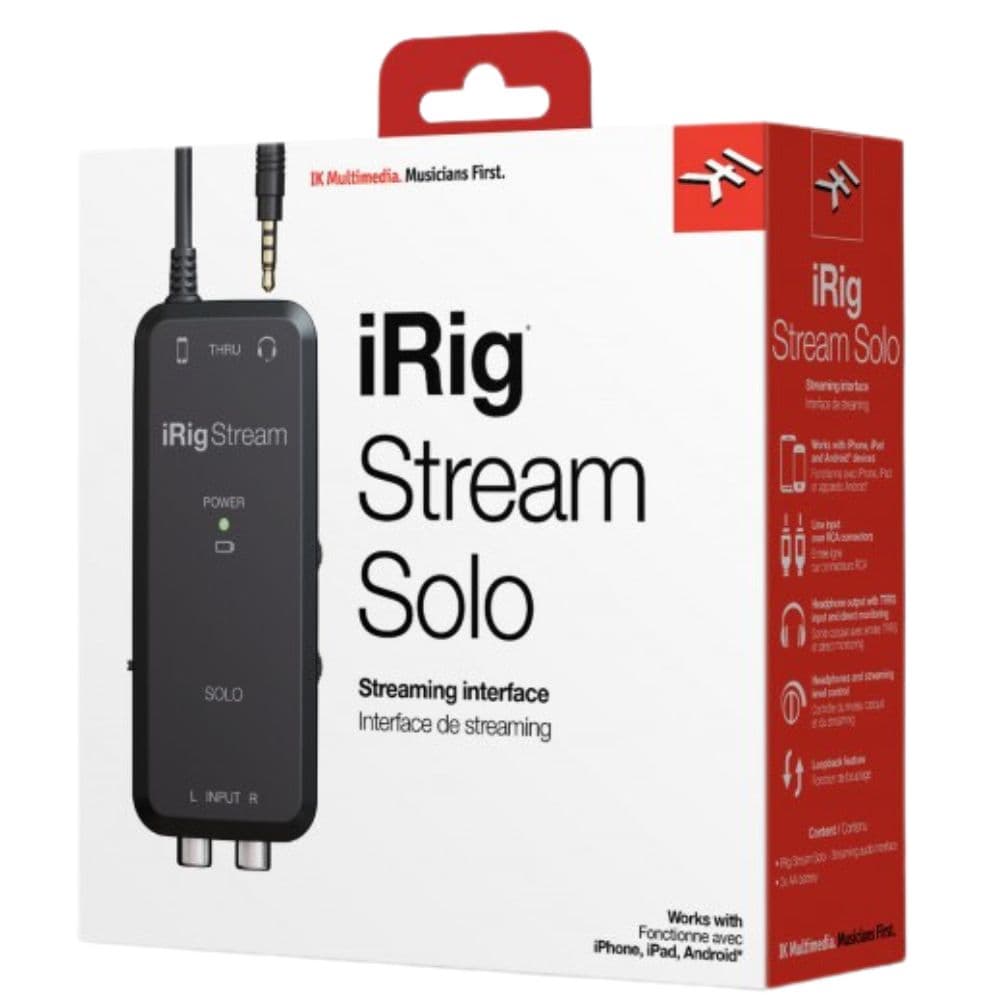 کارت صدا IK MULTIMEDIA iRig Stream Solo — تصویر ۴