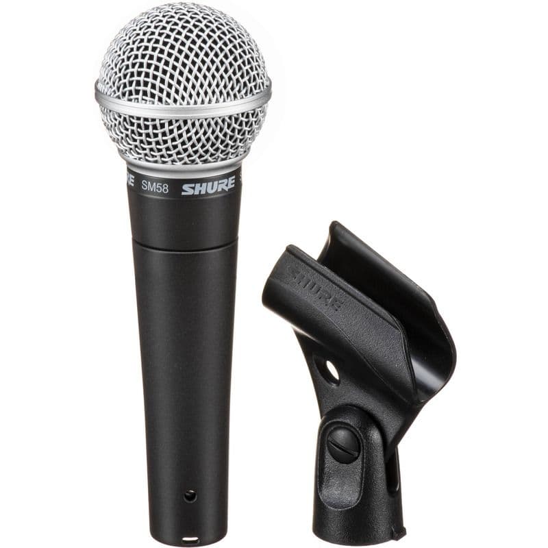 میکروفون استودیویی SHURE SM58 — تصویر ۲