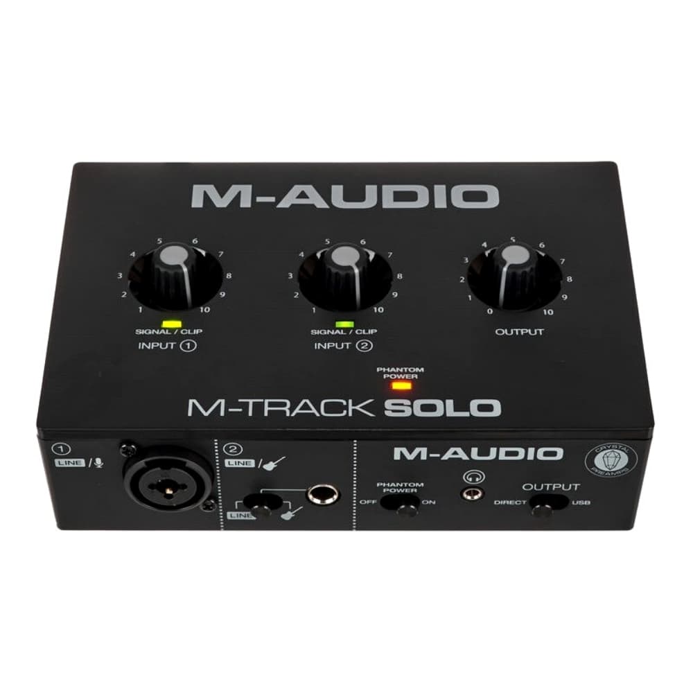 کارت صدای حرفه ای M-AUDIO M-Track Solo — تصویر ۱۱