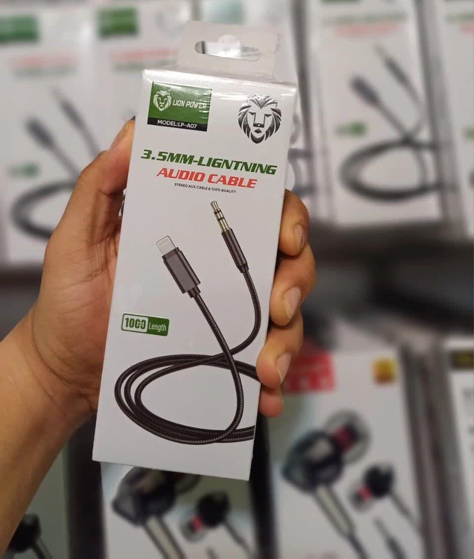 کابل AUX آیفون لیون پاور مدل LP-A07 — تصویر ۲