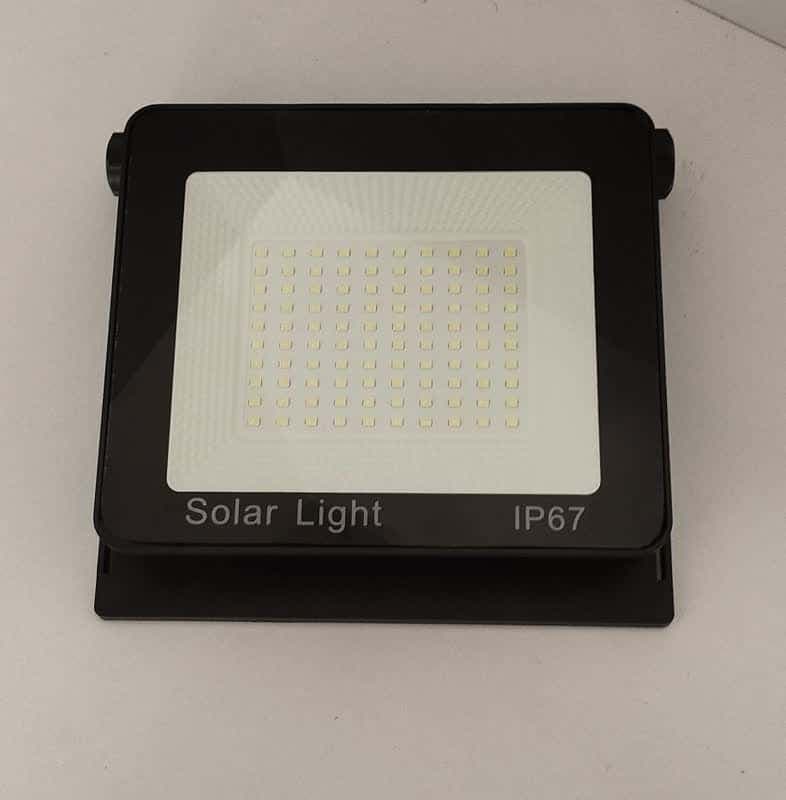 چراغ خیابانی خورشیدی مدل IP67 به همراه پنل خورشیدی