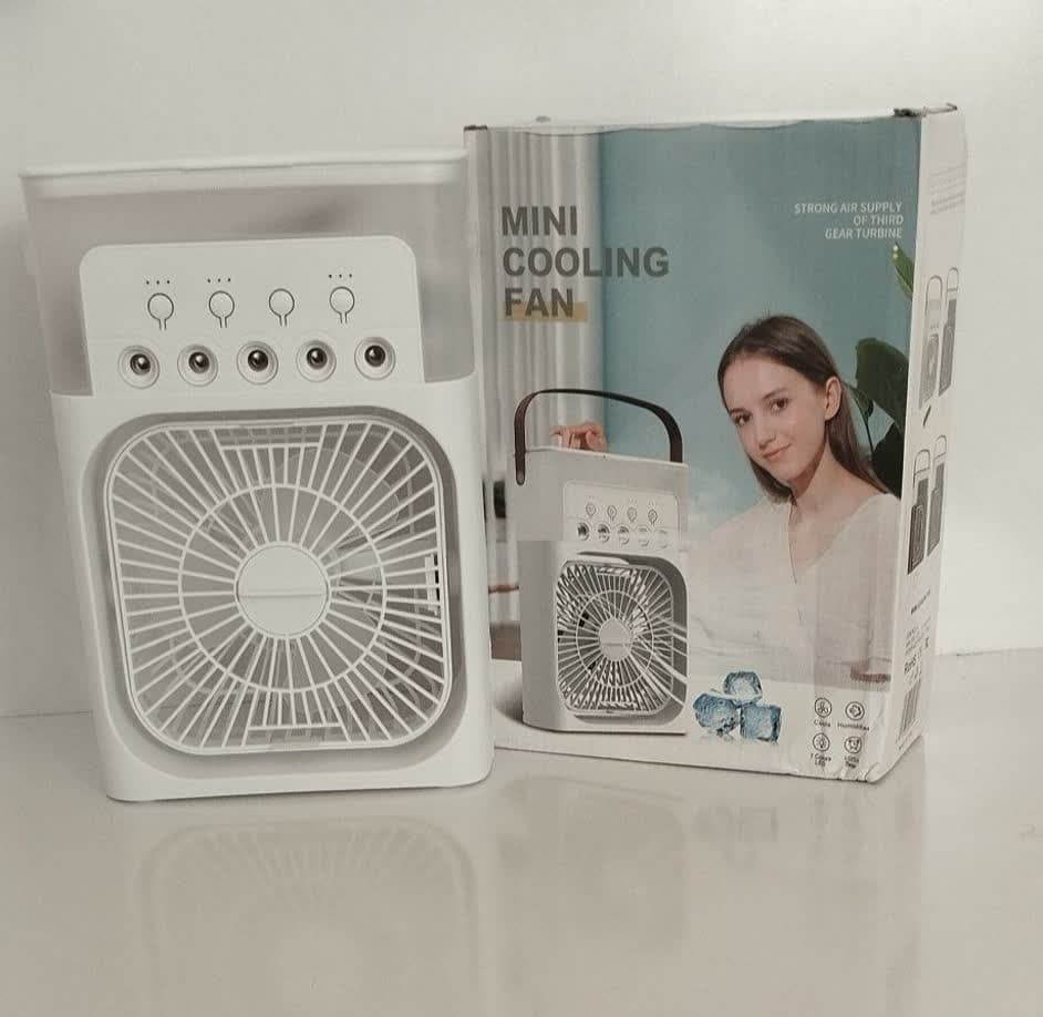 پنکه خنک کننده به همراه مه پاش Mini COOLING FAN