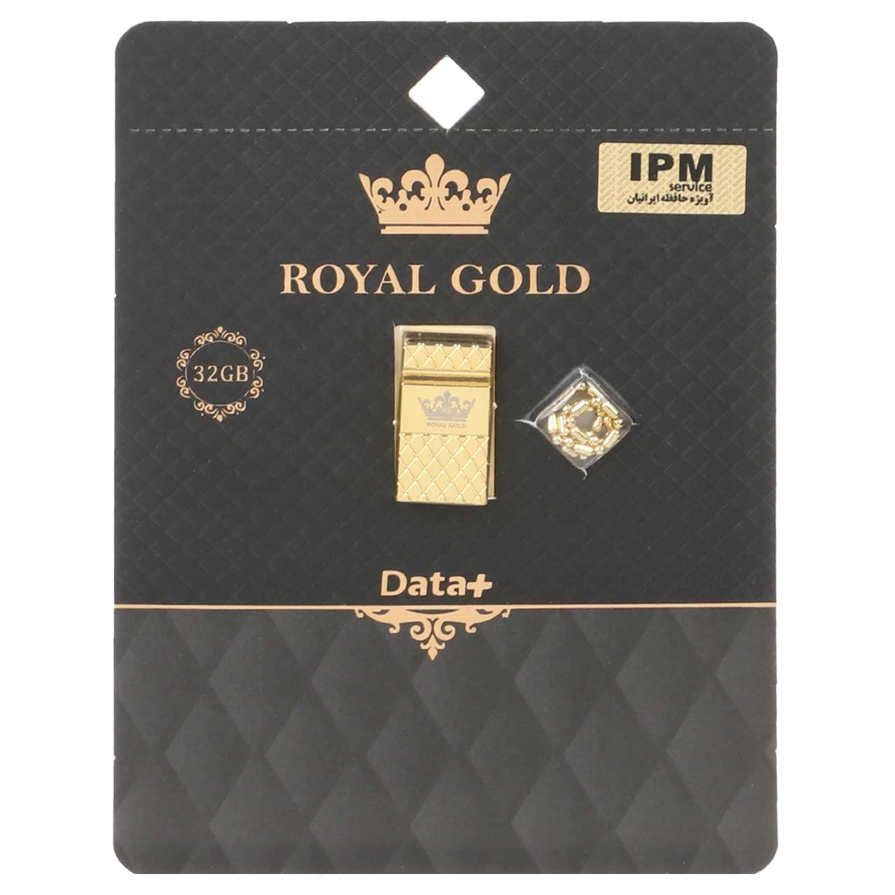 فلش 32 گیگ دیتا پلاس Data+ Royal Gold-USB2.0 — تصویر ۵
