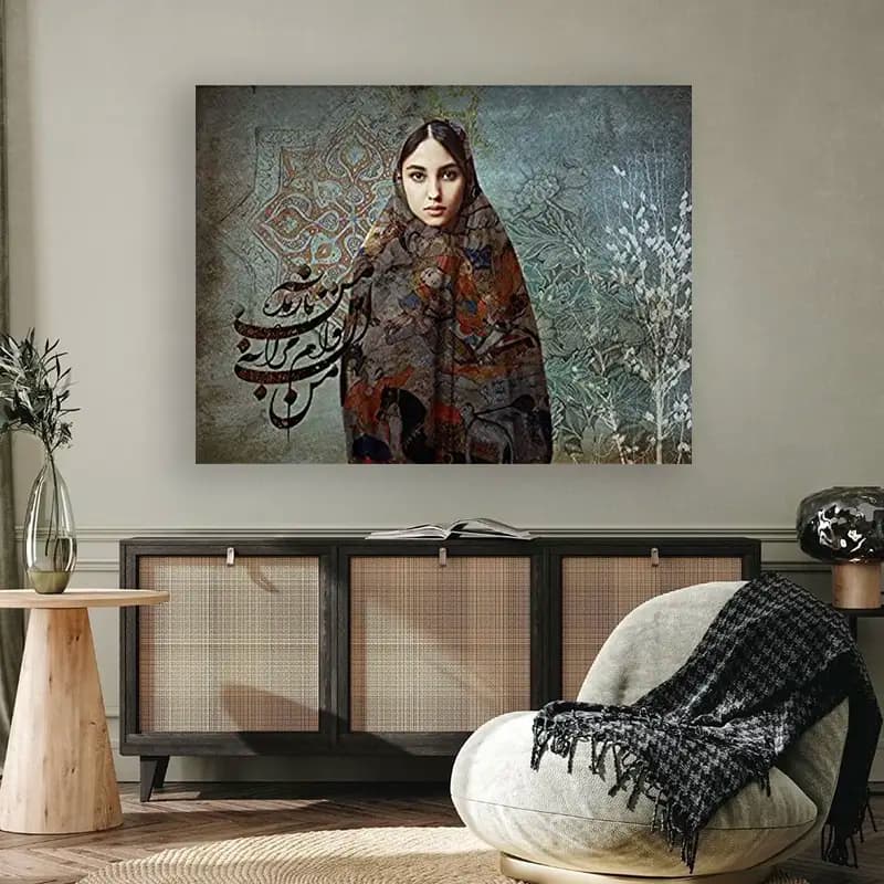 تابلو شاسی دیجیتال آرت ایرانی — تصویر ۴
