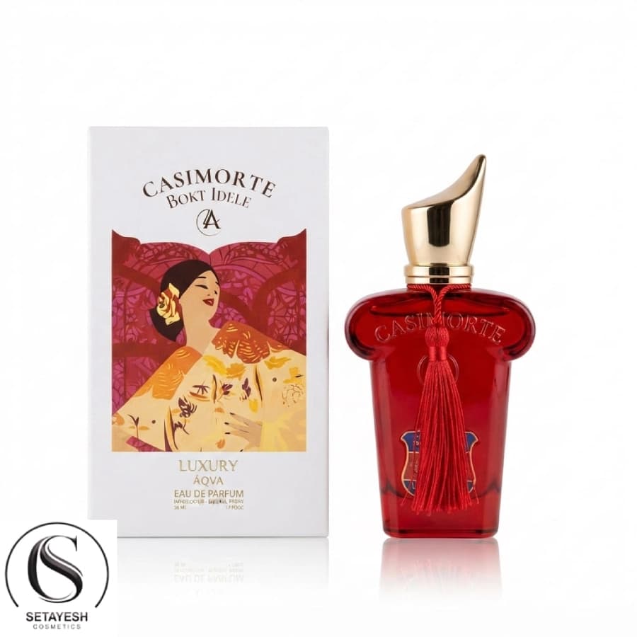 عطر ادوپرفیوم زنانه بوکت آیدل کازاموراتی لاکچری آکوا — تصویر ۷