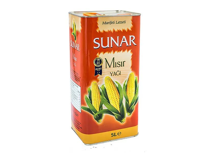 روغن ذرت فلزی 5 لیتری سونار