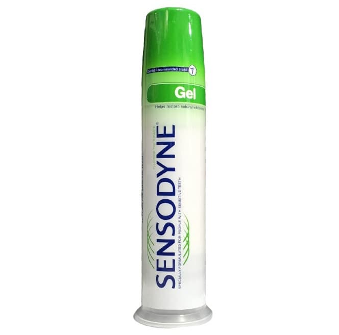خمیر دندان پمپی سنسوداین Sensodyne مدل Fresh Mint حجم 100 میل — تصویر ۳